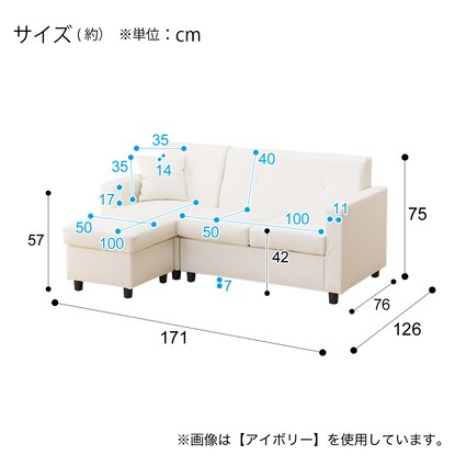 Compact pocket coil couch sofa (N-Shield DBR)