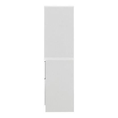 洗面所やキッチンにも使えるすき間収納（幅20cm WH）