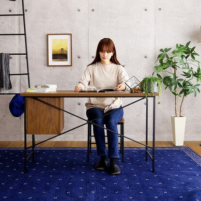 Vintage desk and chair set (WAL)