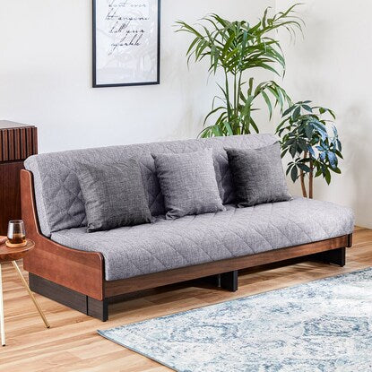 Lounging sofa (width 181cm GY/BR)