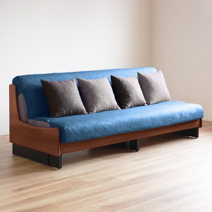 Lounging sofa cover BL (width 199cm GY/BR)