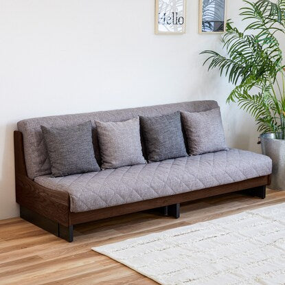 Lounging sofa cover BL (width 199cm GY/BR)