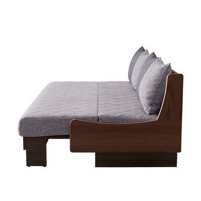 Lounging sofa cover BL (width 199cm GY/BR)