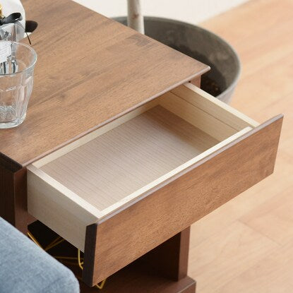 Side table that can hold a tissue box (low type MBR)