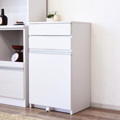 Counter with dustbin (width 56cm)