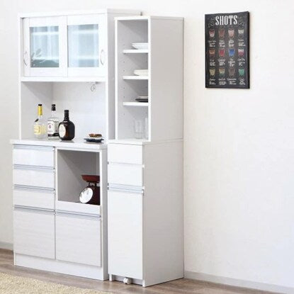 Kitchen storage with dustbin (width 32cm)