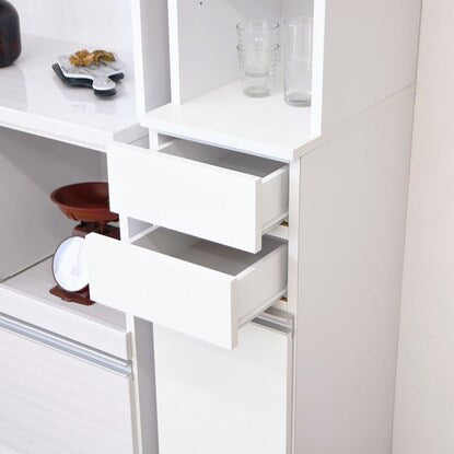 Kitchen storage with dustbin (width 32cm)