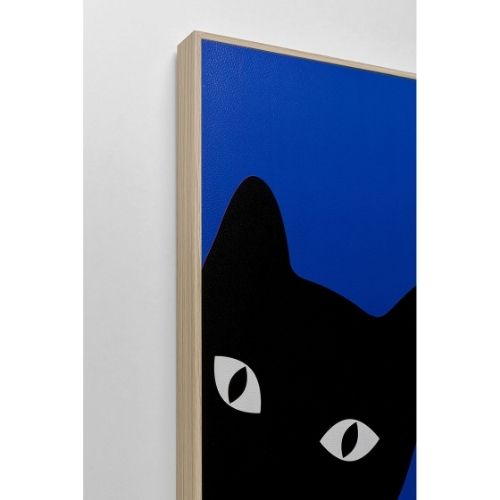 56298 Framed Picture Ciao Gatto Side 40×60cm