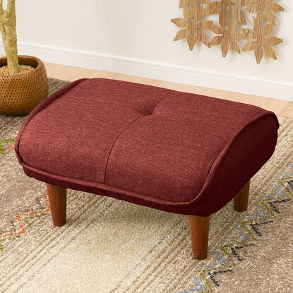 Casual stool that can also be used as an ottoman (RE)