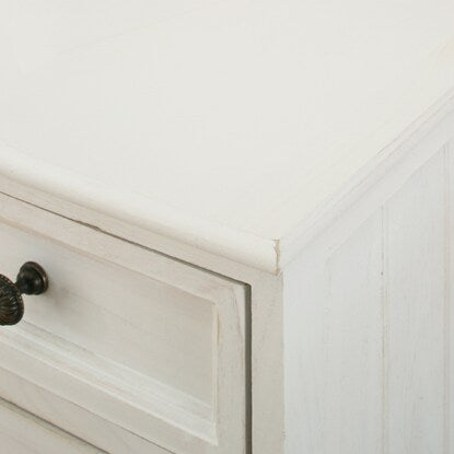 White Shabby Slim Chest (20 WH)