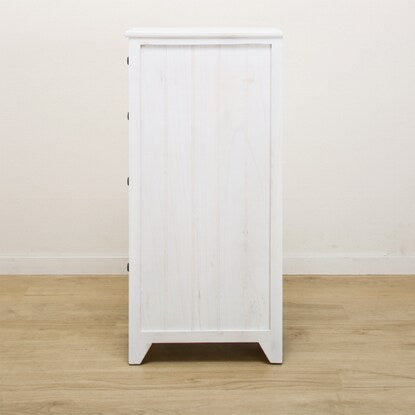 White Shabby Slim Chest (25 WH)