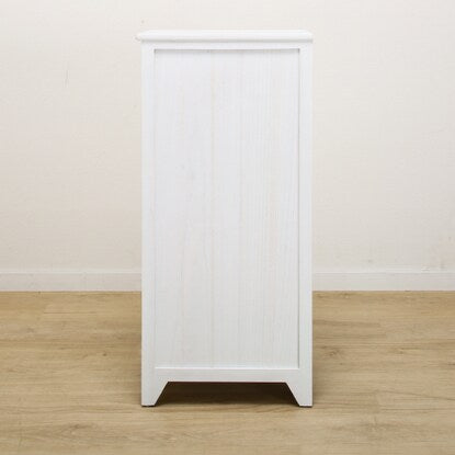 White Shabby Slim Chest (30 WH)