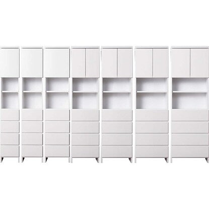 Available in multiple sizes for space saving storage (W34.5 D30)