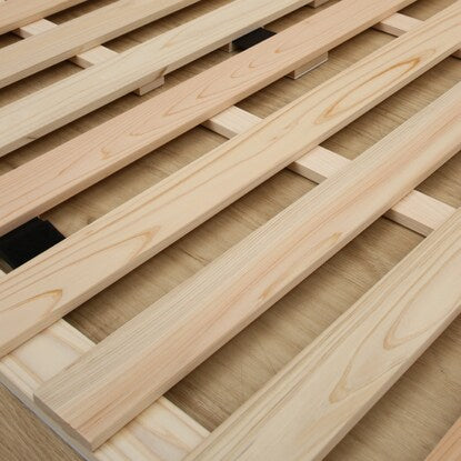 Single 4-fold cypress slat bed (CO4)