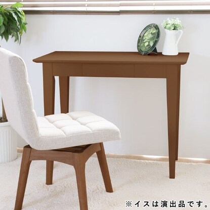 Natural wood slim desk (width 90cm GRC WN)