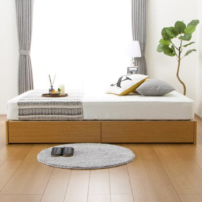 Bed frame (S, headless, with drawers)