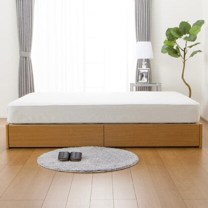 Bed frame (S, headless, with drawers)