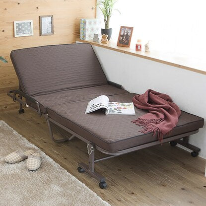 Compact short single folding bed (width 98 x depth 190 cm BR)