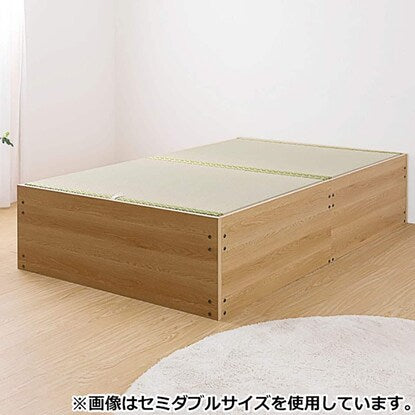 Single headless large capacity storage tatami bed (YHN NA)