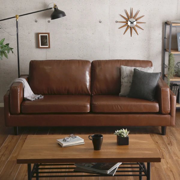 3-seater fabric sofa (N Pocket A9H DR-BE)