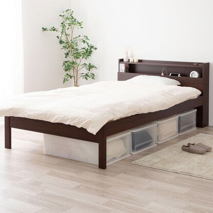 Semi-double high-density paulownia slat bed frame (BR2)