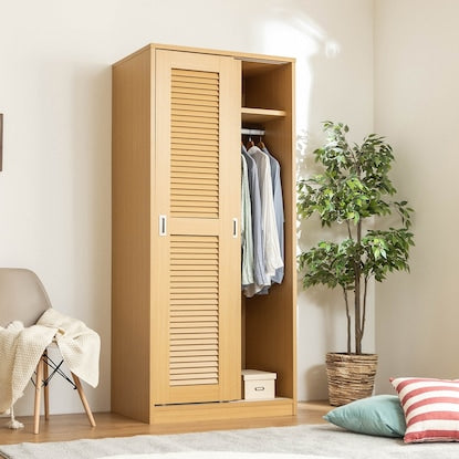 Large capacity wardrobe 200cm high (90cm wide TMG NA)