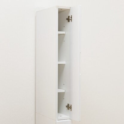 Gap storage with freely adjustable door orientation (Board door + board door type, width 15cm)