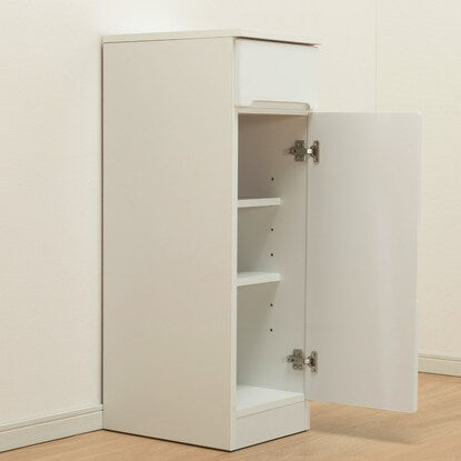 Slim counter (width 30cm) with doors that can be set in any direction