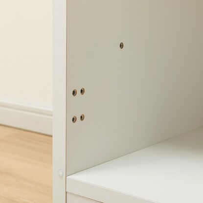 Slim counter (width 30cm) with doors that can be set in any direction