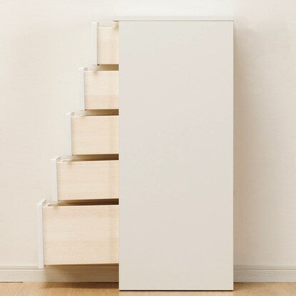 Slim counter with drawers selectable in 5cm increments (20cm wide)