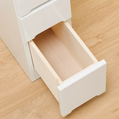 Slim counter with drawers selectable in 5cm increments (20cm wide)