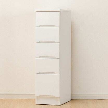 Slim counter with drawers selectable in 5cm increments (25cm wide)