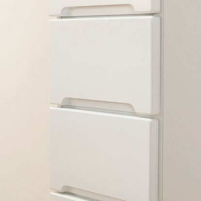 Slim counter with drawers selectable in 5cm increments (25cm wide)