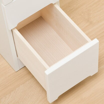 Slim counter with drawers selectable in 5cm increments (25cm wide)