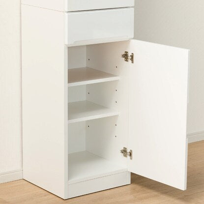 Gap storage with freely adjustable door orientation (Board door + board door type, width 40cm)