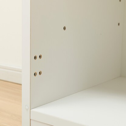 Gap storage with freely adjustable door orientation (Board door + board door type, width 40cm)