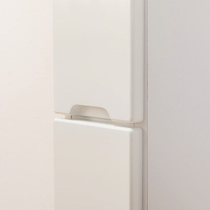 Gap storage with freely adjustable door direction (panel door + drawer type, width 15cm)