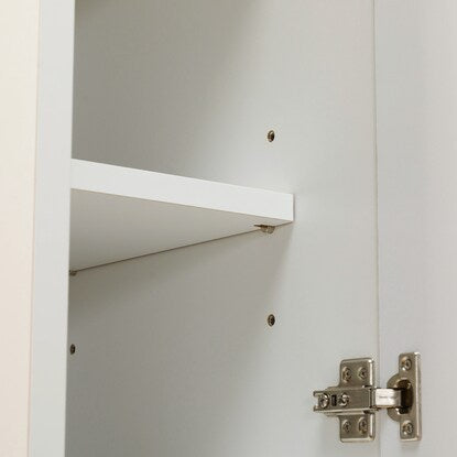 Gap storage with freely adjustable door direction (panel door + drawer type, width 25cm)