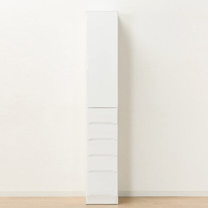 Gap storage with freely adjustable door direction (panel door + drawer type, width 30cm)