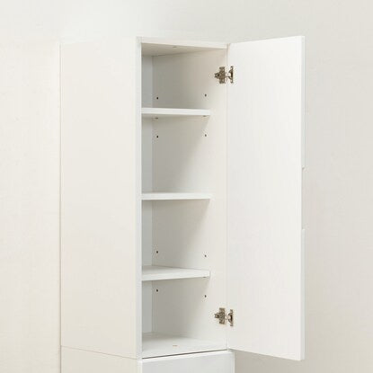 Gap storage with freely adjustable door direction (panel door + drawer type, width 35cm)