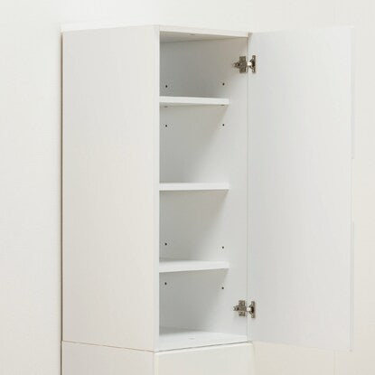 Gap storage with freely adjustable door direction (panel door + drawer type, width 40cm)