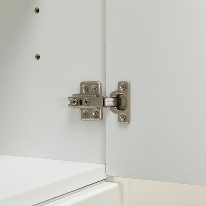 Gap storage with freely adjustable door direction (panel door + drawer type, width 40cm)