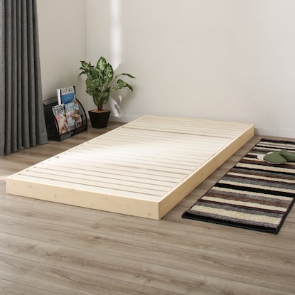 Single bed frame with 3 adjustable heights (N-Laclean NA)