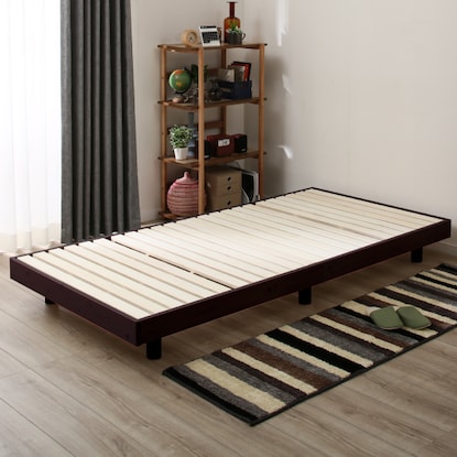 Single bed frame with 3 adjustable heights (N-Laclean DBR)