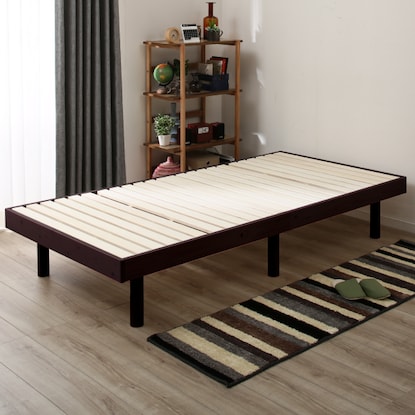 Semi-double bed frame with 3 height adjustments (N-Laclean DBR)