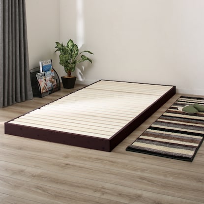 Semi-double bed frame with 3 height adjustments (N-Laclean DBR)