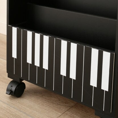 A cute, convenient storage cabinet for music sheets (low type)