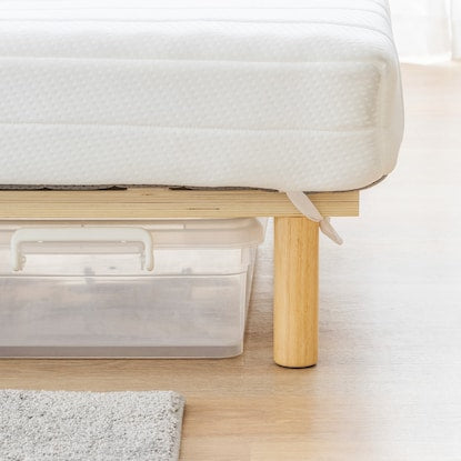 Small single legged bonnell coil mattress