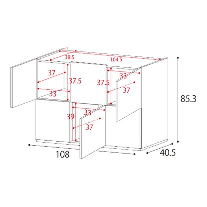 6 door cabinet (NA)