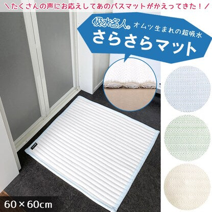 Water Absorption Master Smooth Mat Neo (60 x 60 cm, Blue)